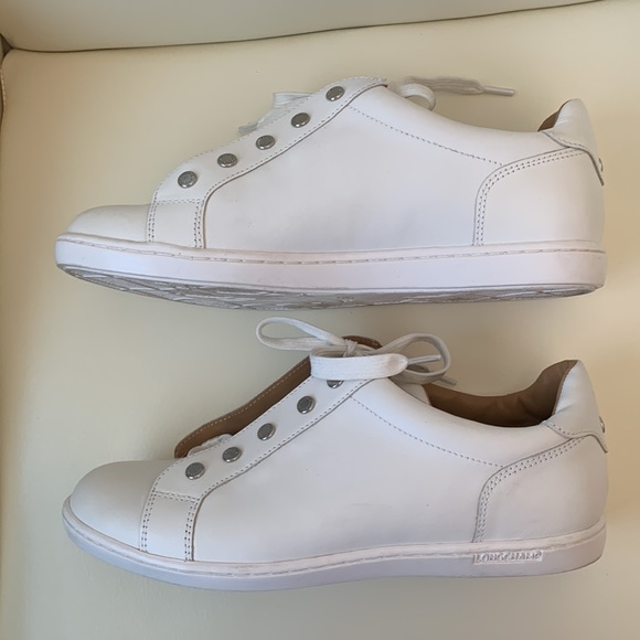*HOST PICK*  Longchamp White Leather Sneakers - Picture 10 of 14
